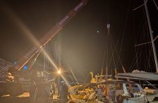 Ταχύπλοο βυθίστηκε στο λιμάνι του Βόλου