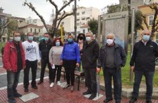 Διαμαρτυρία σωματείων στην Αποκεντρωμένη Διοίκηση Θεσσαλίας