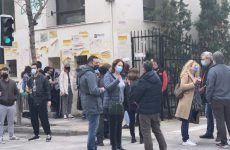 Συμμετοχή  Κ. Παπανάτσιου στη συγκέντρωση διαμαρτυρίας στο Πανεπιστήμιο Θεσσαλίας