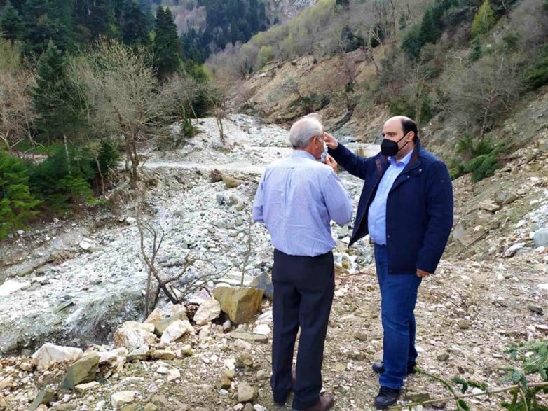 Χρ.Τριαντόπουλος: Σε Καρδίτσα και Οξυά για παρακολούθηση των έργων αποκατάστασης ζημιών του «Ιανού»