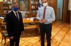 Συνάντηση πρωθυπουργού -περιφερειάρχη  Θεσσαλίας για αγροτικές αποζημιώσεις, φράγματα, σεισμό, Ιανό  και Αχελώο
