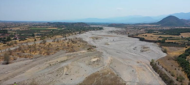 Εικόνα ερημοποίησης στον Πηνειό