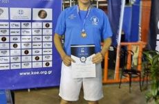 Χάλκινο μετάλλιο για τον Αντώνη Κρύσιλα στο Πανελλήνιο Πρωτάθλημα Κολύμβησης Masters