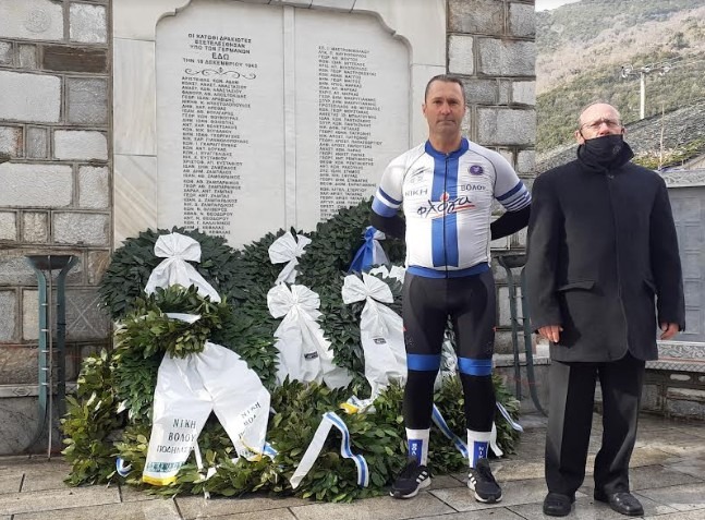 Στο μαρτυρικό χωριό της Δράκειας η ποδηλασία της Νίκης Βόλου