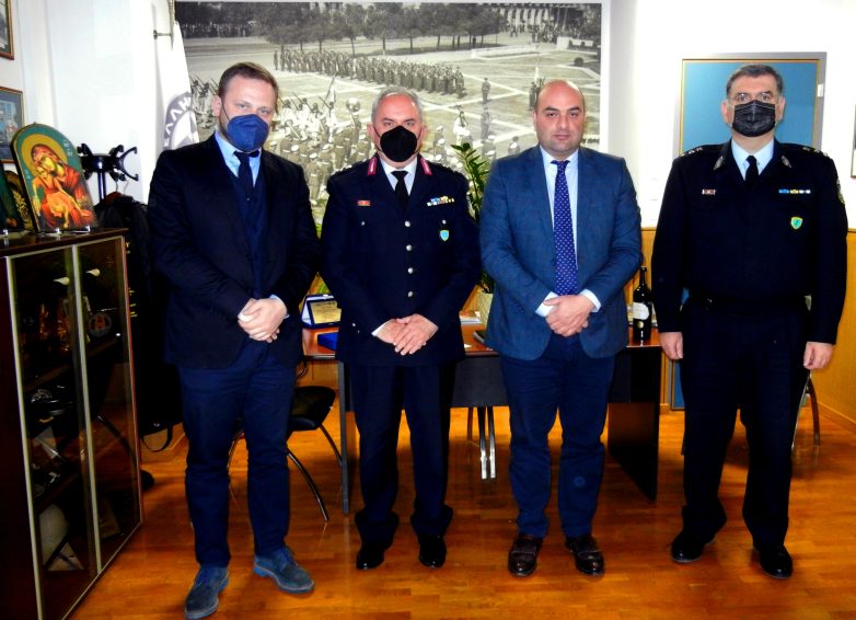 Επίσκεψη γενικού πρόξενου της Γεωργίας στη Θεσσαλονίκη και αστυνομικού ακόλουθου της Γεωργίας στην Ελλάδα στη ΓΕΠΑΔ Θεσσαλίας
