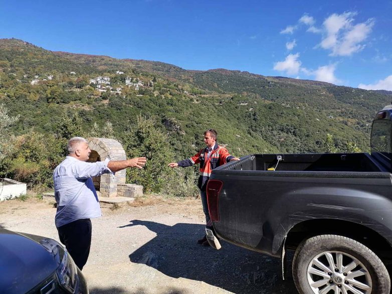  Αυτοψία στο οδικό δίκτυο «Αγ. Αθανασίου-Πινακατών- Καλά Νερά» και «Βυζίτσα – Αργυρέικα -Καλά Νερά»