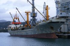Το φορτηγό πλοίο kaptan hilmi 3 στο Λιμάνι Βόλου για το 2023