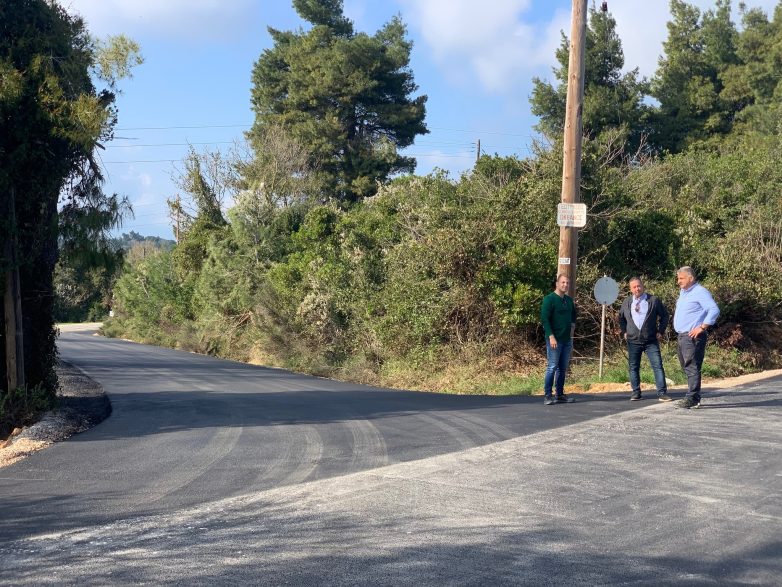 Δήμος Νοτίου Πηλίου: Ολοκληρώθηκε η ασφαλτόστρωση του δρόμου Λαύκου – Μικρού