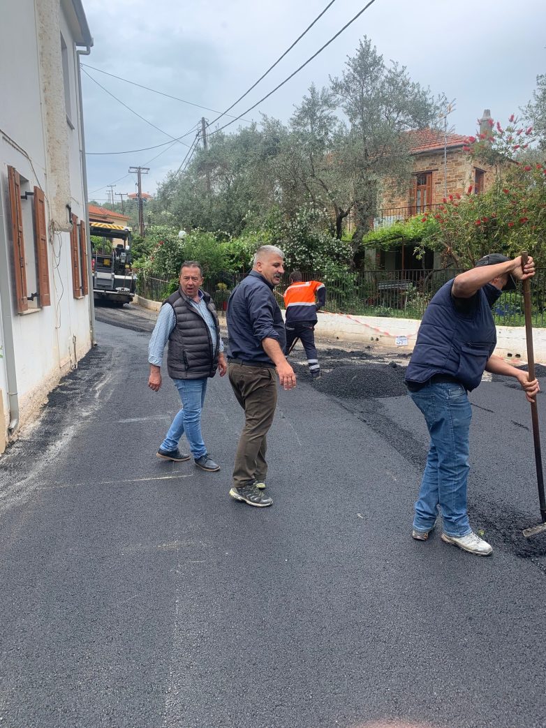 Δήμος Νοτίου Πηλίου: Εργασίες αποκατάστασης και ασφαλτόστρωσης του δρόμου προς Κατηγιώργη